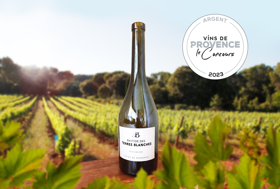 Domaine Fagone vin rouge 2021 médaille d'argent concours des vins de Provence